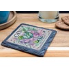 Slate Coaster with Gin Design - "'iquid Sanity Garnished with
