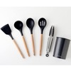 Ernest A-77611 Kitchen Tool Set (Silicon), 6 Pieces (Turner, Ladle,