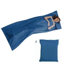 NiCoLa Travel Sleeping Bag Liner, Sleeping Bag Liner Travel Sheet, Lightweight Travel Sheet Camping Sleep Bag for Camping & Hiking