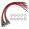 Aoje-Link 5 Pcs DC Power Pigtail Cable Wire, 24V12V 5A