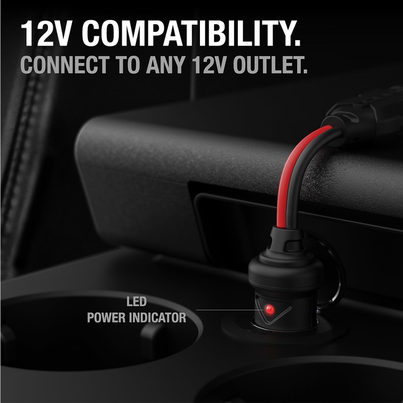 NOCO GC020 Adaptador de 12 V, 2 vías, Divisor