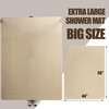 HOMBYS 58 x 44 Extra Large Shower Mat for Shower