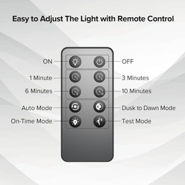 SANSI 90W 10,000LM LED Outdoor Flood Light with Remote Control, 50,000 Hrs Lifespan Security Light, 1000W Equiv. 5000K Dusk to Dawn IP65 Flood Light, Super Bright Outdoor Light for Garage Garden Yard
