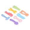 8Pcs Silicone Baby Teether Toys Soothe Babies Sore Gums Soft