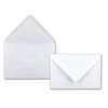 Pack of 50 White Envelopes DIN C6 11.4 x 16.2