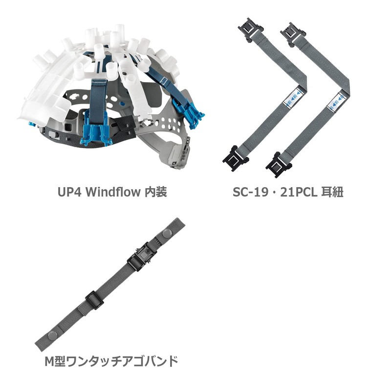 Midori Anzen SC19PCLVS RA3 UP4 Helmet for Work, Made of