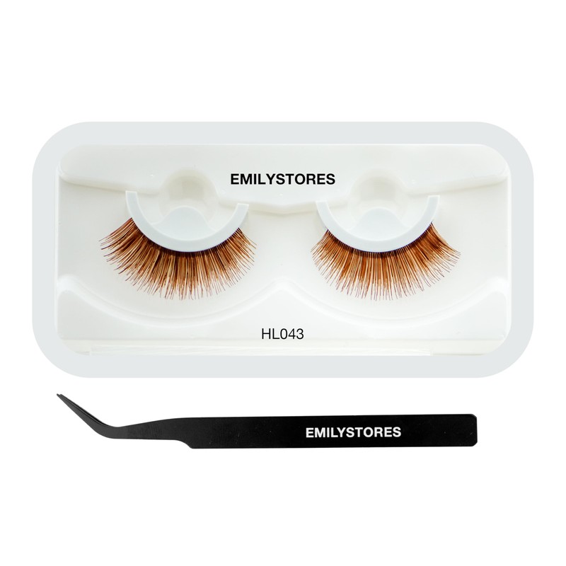 Stick on False Eyelashes Self Adhesive Lashes, Pre-Glued No Glue