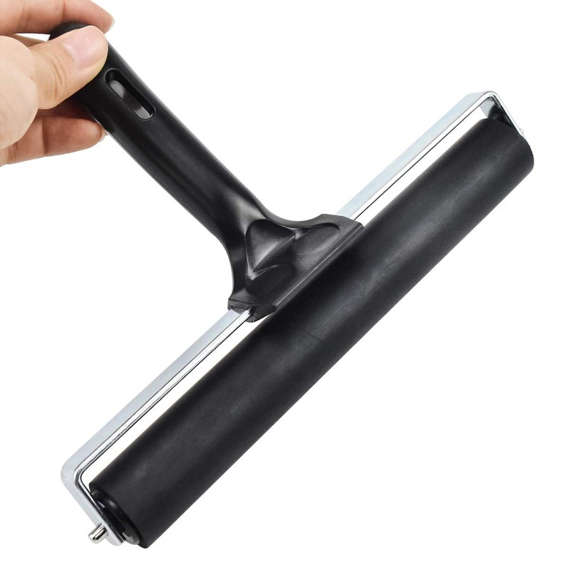 Rubber Roller, 21 cm Lino Roller Rubber Roller Made of
