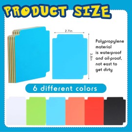 Frienda 6 Pcs Large TCG Deck Boxes with 12 Dividers, 80 Sheets Deck Blocks, Trad