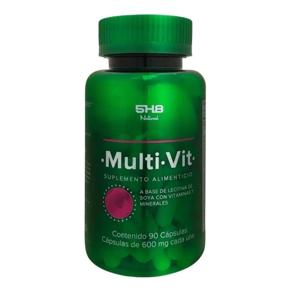 5h8 Multivitamínico 90 Cápsulas Mezcla Vitaminas Y Minerales Sabor Sin