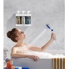 Shampoo and Conditioner Dispenser Shower Soap Dispenser 3 Chamber No