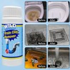 Sink and Drain Cleaner Powder Kit, Fast-Acting Clogged Pipe Opener