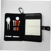 BIUDECO Leather Score Book Scorecard Organizer Golf Accessory Set Includes