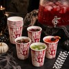 Halloween Disposable Tableware for Horror Parties – Bloody Handprint Paper
