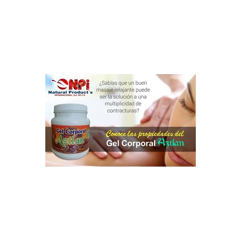 Gel Corporal Aztlan Bote 1.2 Kg