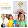 SUPVOX 1 Pcs Gold Award Trophy,Plastic Trophy,Winner Trophy for Kids