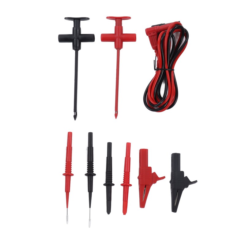 Test Lead Set Brass Tips PVC PA Test Line Multimeter