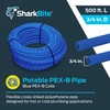 SharkBite 3/4 Inch x 500 Feet Blue PEX-B, PEX Pipe
