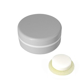 Kawlity jaboneras para baño, Senderismo, Ciclismo o Viajes de Negocios, jabonera con Almohadillas para Orejas para Ahorro de jabón para Escuela, Gimnasio, Estadio, Oficina, Hotel (Redonda)