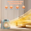 HEATIT Space Heater for Indoor, Digital Display with Thermostat, 1-12H