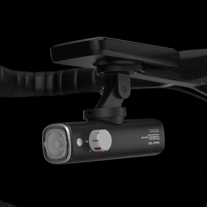 Bookman Volume 800 Rechargeable Bicycle Light | Black