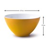 Zeal G217M Two Tone Salad Bowl 26cm-Mustard, Melamine