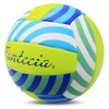 Fantecia Volleyball with Pump, Size 5 Soft Beach Volleyball Indoor