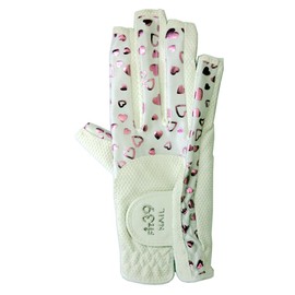 ミックゴルフ(MIC 39 GOLF) FIT39 NAIL ハートシリーズ 右手用 ハートピンク/白 M
