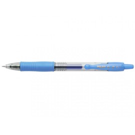 Pilot G207 Retractable Gel Rollerball 0.7 mm Tip (Single Pen) - Sky Blue