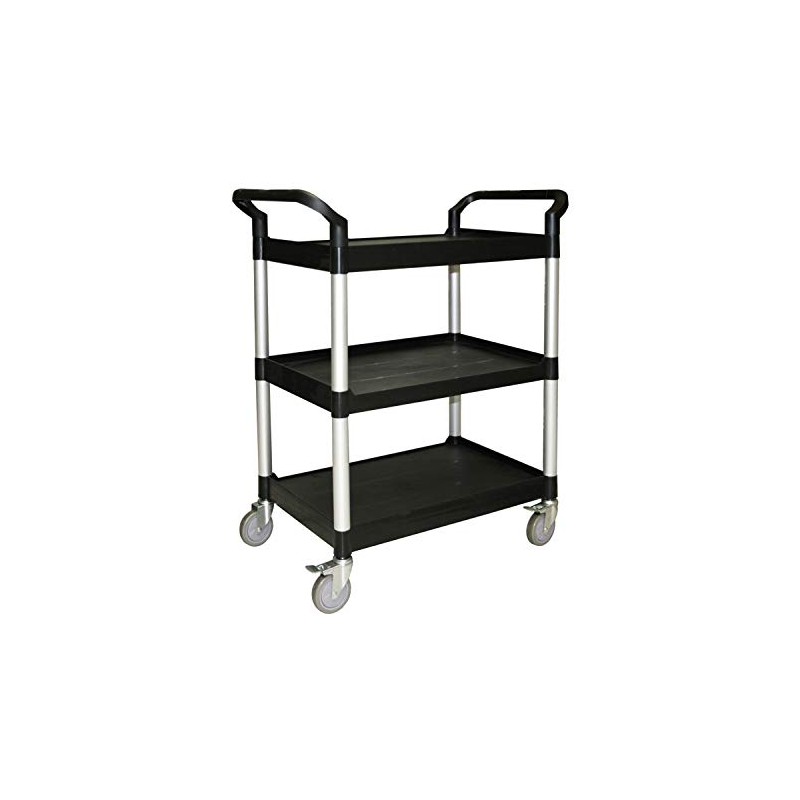 Thunder Group PLBC3316B Bus Cart, 33-1/2" x 16-1/8" x 37",