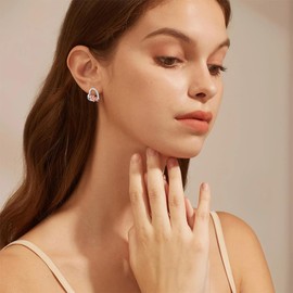 Bulldog Earrings Sterling Silver French Bulldog Stud Earrings Cute Animal Bite Earrings Bulldog Jewelry For Women Dog Lovers