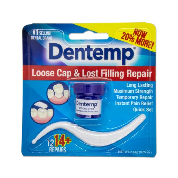 3PK DenTemp Loose Cap & Lost Filling Repair Kit 2.64g (0.09 oz) 372494101854VL