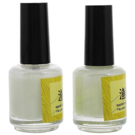 Parliky Glow in The Dark Paint Set 2 Neon Colors Luminous Fluorescent Paint for Canvas Arts Crafts Outdoor Decor