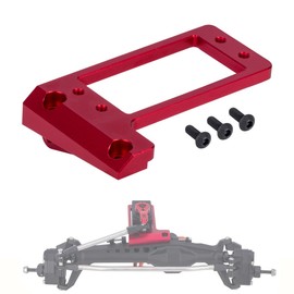 1/10 RC Crawler Vanquish Capra F9 Offset Portal Axle DIY LCG Chassis Low Center of Gravity Servo Mount (Red)