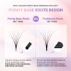NAGARAKU Eyelash Extensions Premade Fans Eyelash Premade Volume Fan Eyelashes