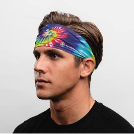 Suddora Tie Dye Tapered Headbands - Fashion, Workout, Sports, and Outdoor Activity