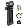 Kryptonite Keeper 510 Folding Bike Lock, Compact Lightweight High Security