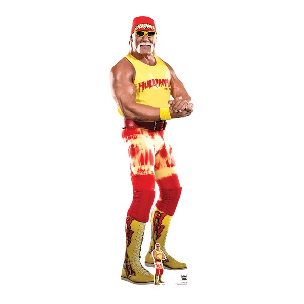 Star Cutouts Ltd SC1668 Hulk Hogan Ultimate Edition WWE Figures Party Decoration Life Size Cut Out