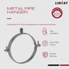 Ø 125mm / 5 inch Steel Pipe Bracket/Clamp - Suspension