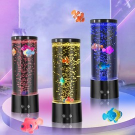 ORDERSOON Table Lamp Bubble Fish Lamp Gift for Kids Men Women Home Decoration for Room Mood Light for Relax…