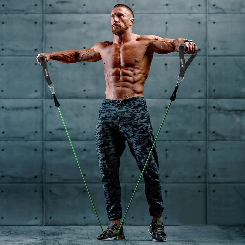 LINSTER Resistance Band Handle Heavy Duty Gym Handle Cable Machine