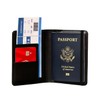 Smart Passport Holder [Apple MFi Certified] Built-in Tracker Compatible with