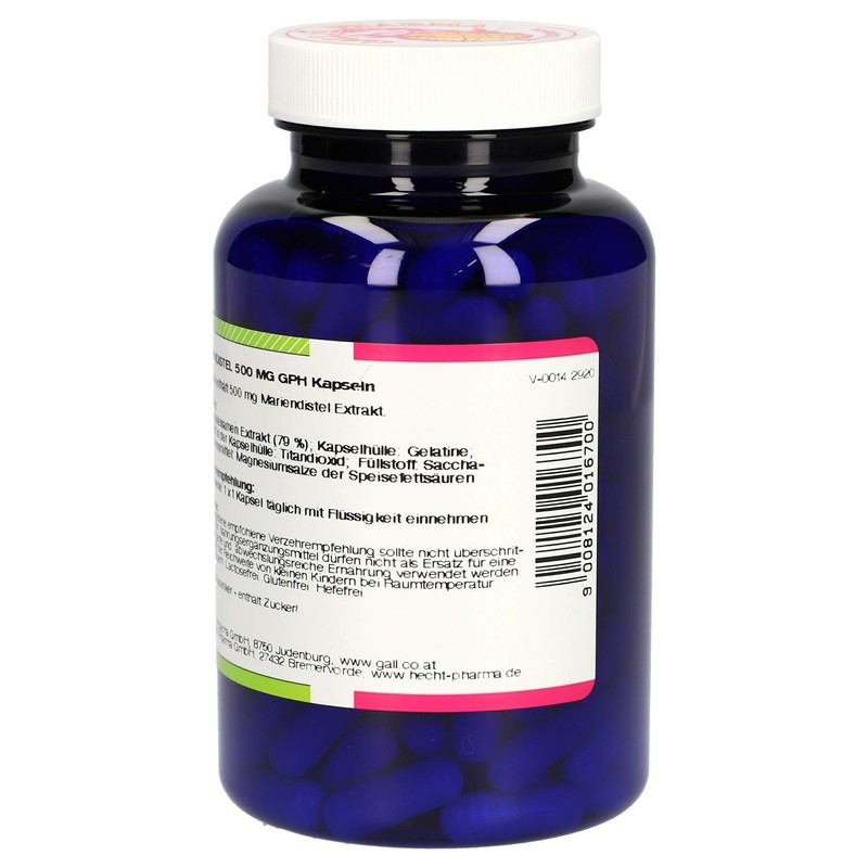 Gall Pharma Mariendistel 500 mg GPH Kapseln, 1er Pack (1