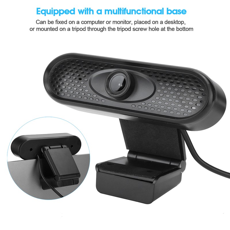 1080P Laptop Camera with Microphone Desktop USB DriveFree Webcams Video