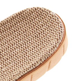 TUDUZ Stylische Flache Hausschuhe für Damen mit Leinensohle Druckmuster mit Schleifendekoration Schweiß- und geruchsabweisende atmungsaktive Freizeit-Strandschuhe (Green, 39)