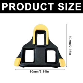 MTB SPD Cleats for Cycling Shoes | High Quality Pedal Cleats Compatible with Shimano SPD | Non-Slip & Durable for Mountain Bike, Trekking & Road Bike | Includes Adjustment Screws & Mounting Tool