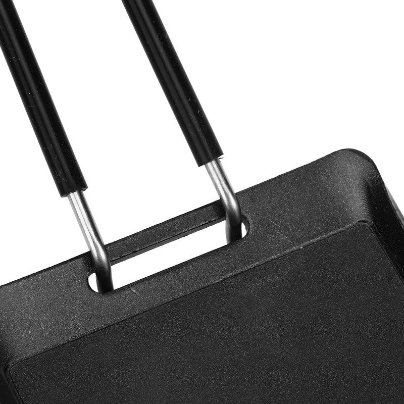 Portable Grill Pan with Handle Non Stick Barbecue Plate Camping
