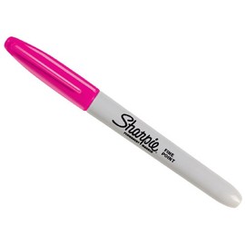 Sharpie Fine Point Permanent Markers, Magenta, 1 Count