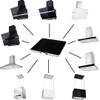 Carbon Charcoal Cooker Hood Filter For Siemens 00705431