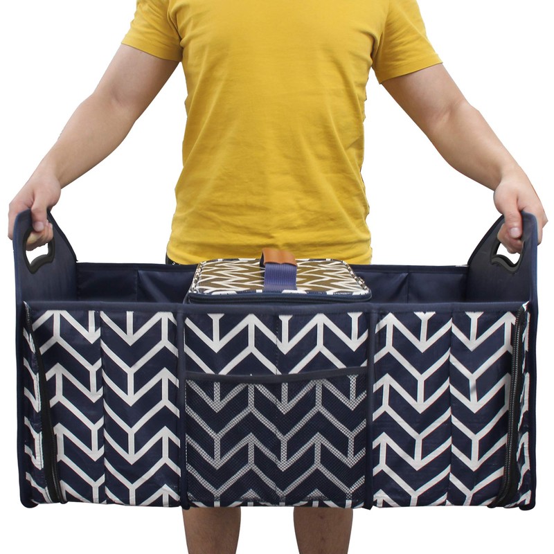 Orionstar Trunk Organizer, Foldable Car Storage Bag Portable Insulation Cooler